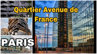 PARIS vlog #Autour du monde Avenue de France#Bibliothèque_François_Mitterrand