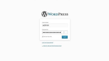 Tutorial 01 - How to login to the backend of WordPress