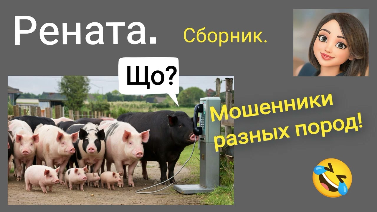 Рената. 🔥 Що?! Мошенники разных пород, сборник разговоров. 🤣