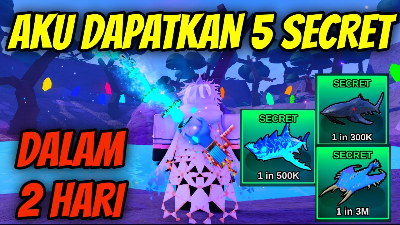 INI CARAKU MENDAPATKAN 5 SECRET DALAM 2 HARI DI FISH IT ROBLOX - YouTube