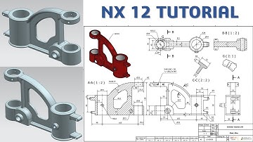 NX 12 Tutorial #35 | 3D Model Advanced