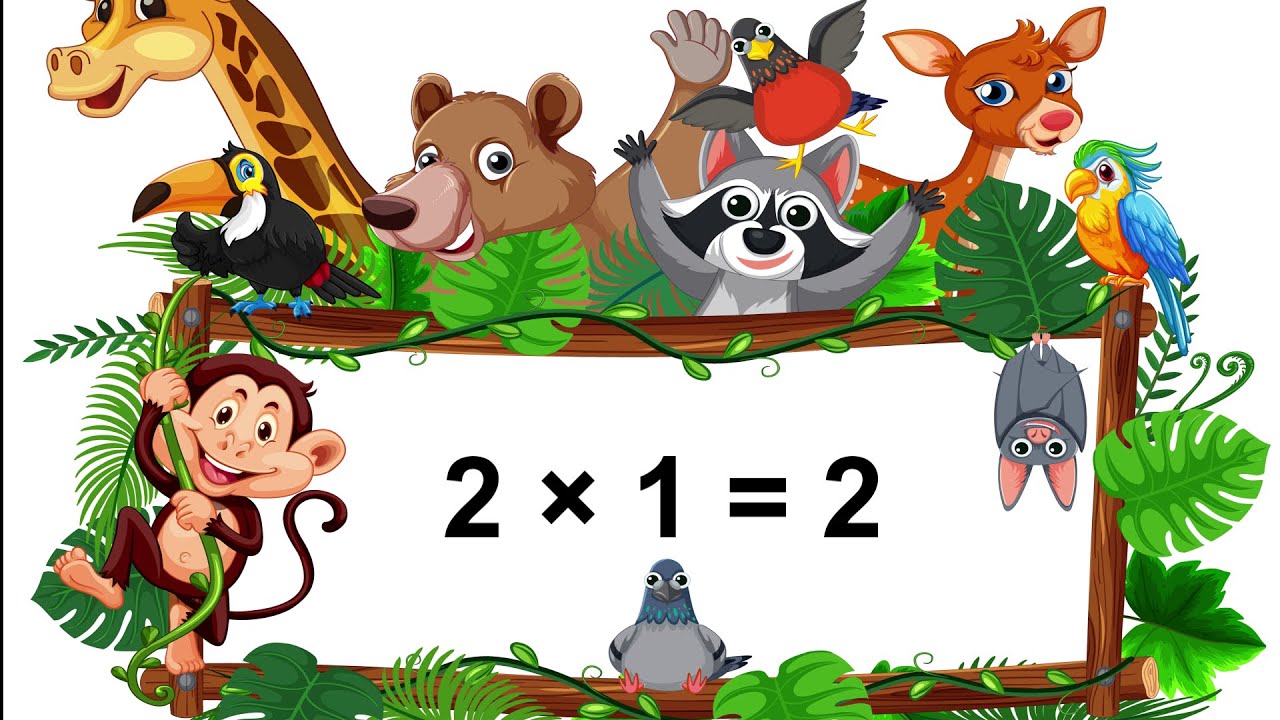 Multiplication Table of 2 | 2 Times Table Song | 2 Table Song - YouTube