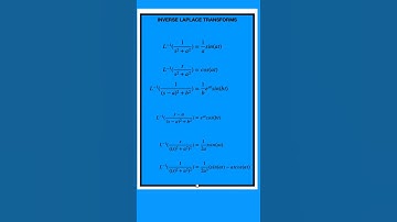 Inverse Laplace transform#shortsvideo#education#shortsfeed#mathematics#tech#technology