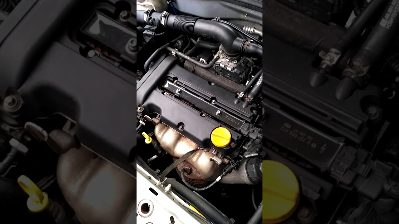 Стук поршня первого цилиндра z14xep. - YouTube