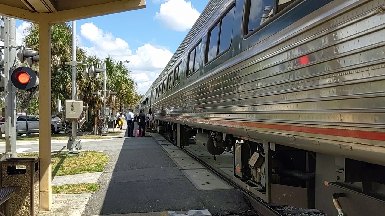 Amtrak P098 in Kissimmee, Florida March 18, 2020 YouTube