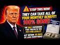 SSA Will Take 100% of Your Social Security Check! The ONE Form That Legally Stops Them in 30 Days!