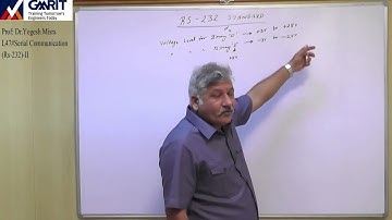 Lecture 47 Serial Communication – RS232 (Part II)