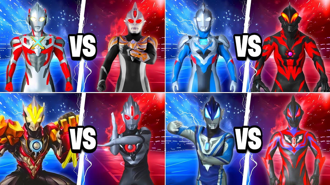 ウルトラマン X VS MAX DARKNESS, ULTRAMAN Z VS BELIAL, ORB PHOTON VICTORIUM VS ORB DARKNESS 