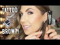 NEW! MAYBELLINE TATTOO STUDIO BROW GEL | 2 DAY BROWS?!