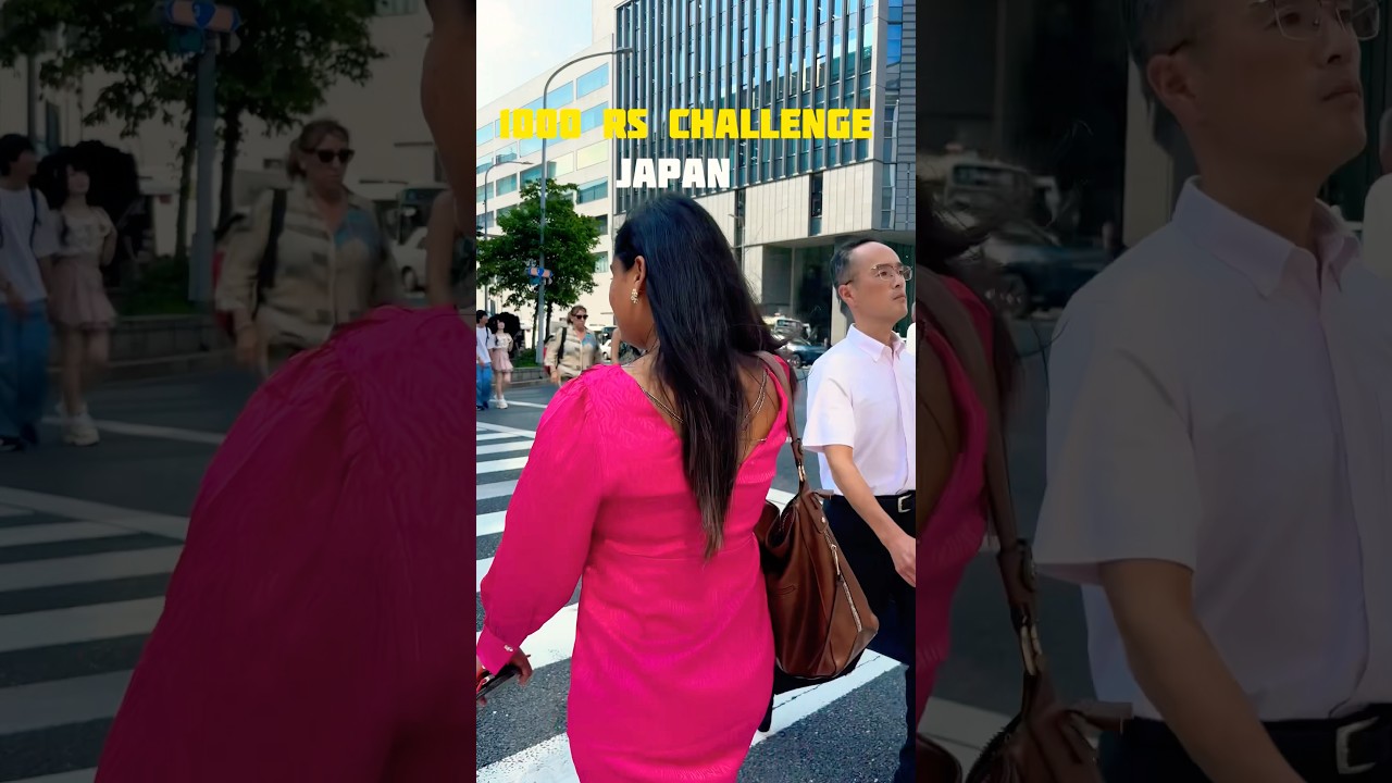 I Did 1000 Rs Challenge In Japan 