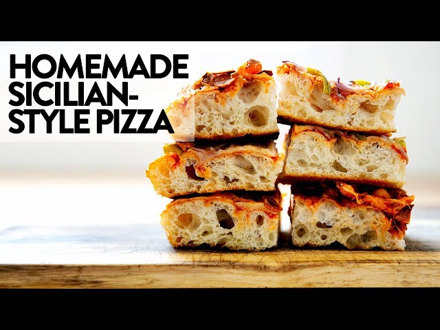 Sicilian Style Pizza Dough - Pizza Romano Recipe