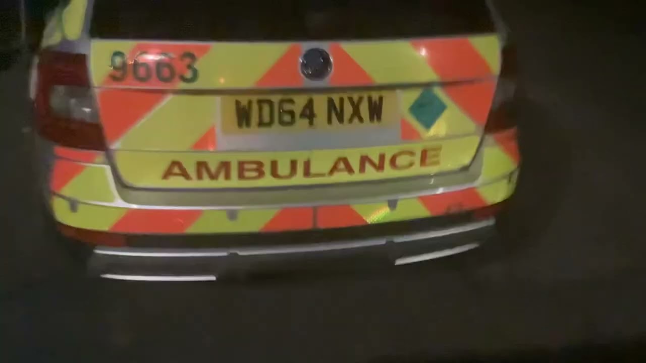 South Western Ambulance Service at Bournemouth Air Festival 2023 Night Air (01/09/2023)