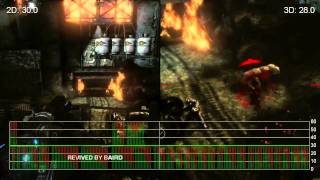 Gears of War 3 2D vs 3D Comparison HD