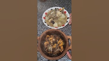 Dỡ khoai từ nấu canh cá lóc, cá lóc kho tiêu ăn với cơm củi nữa hết xảy con bà bảy #monngonmonau