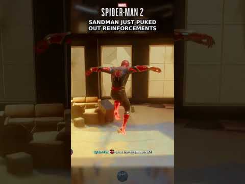Sandman just puked out reinforcements | Marvel's Spider-Man 2 #Shorts