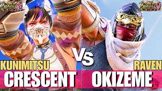 T8 🔥 CRESCENT (Kunimitsu) vs 🔥 OKIZEME (Raven) | Tekken 8 High Level Gameplay