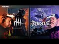 Jogando Dead by Daylight + Marvel rivals