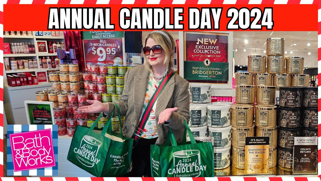 ANNUAL CANDLE DAY 2024 at Bath & Body Works | SHOP WITH ME! # ...