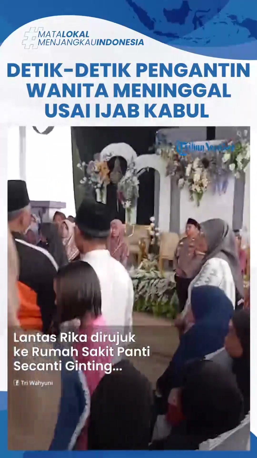 Kronologi Pengantin Wanita Meninggal seusai Ijab Kabul, Janur Langsung Berubah Jadi Bendera Kuning