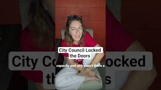City Council Locked the Doors #Canton
