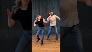 EVERYBODY CUT FOOTLOOSE 🎉 Tutorial is UP! 😆 #kingandqueenofcountryswing #grantandshalee