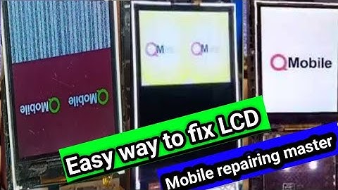 All Mobiles Display White Problem,+Reverse Display Problam Solution, All Q Mobile Display Problem,