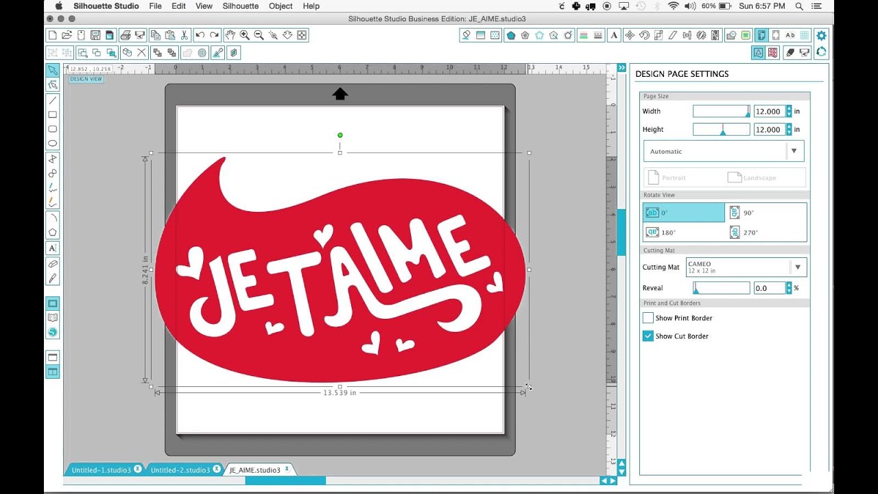 Download Silhouette Studio - Importing SVG Files / Resizing / Cut ...