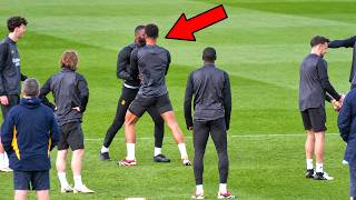 NEW FIGHT AT REAL MADRID TRAINING... screenshot 2