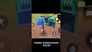 Hidden Achievements 4,5/20😅#viral #freefire #freefiremax Friday special video🔥