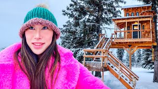 Surviving 24 Hours in a Frozen Treehouse! by Lizzy Capri 68,684 views 4 months ago 23 minutes