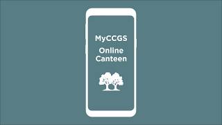 MyCCGS online canteen overview