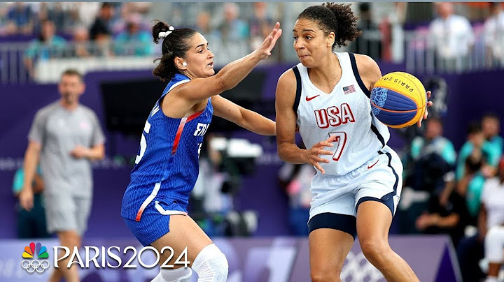 U.S. women earn a HEART-STOPPING victory in 3x3 basketball over France | Paris Olympics | NBC Sports