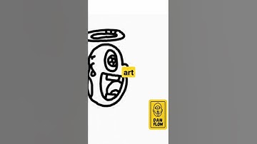 NFT ART - ANIMATION GIF . BLACK AND WHITE DRAW . ARTIST . NFT . DAN FLOW ART