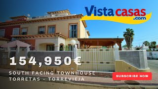 2 Bedroom Townhouse For Sale in El Salado I, Torrevieja | South-Facing Corner Plot | 154,950€
