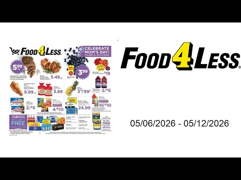 Food 4 Less Weekly Ad 05/06/2026 05/12/2026