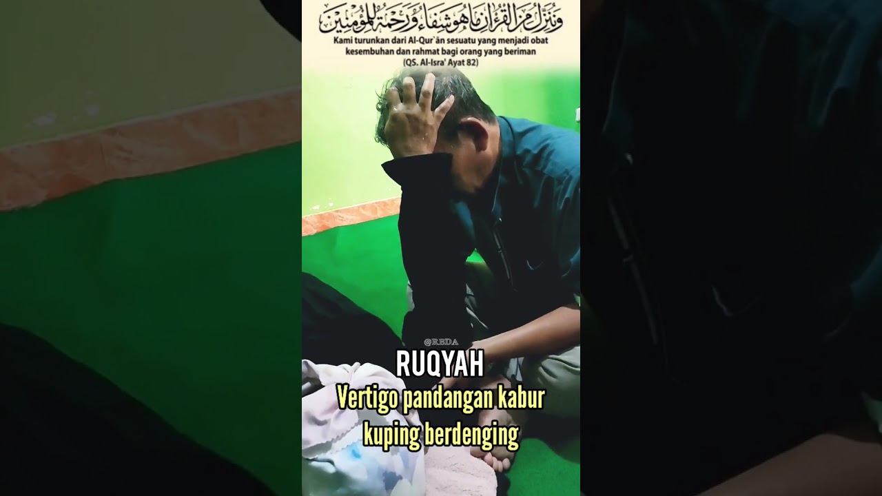 RUQYAH VERTIGO PANDANGAN KABUR KUPING BERDENGING