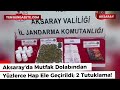 Aksaray’da Mutfak Dolabından Yüzlerce Hap Ele Geçirildi; 2 Tutuklama!