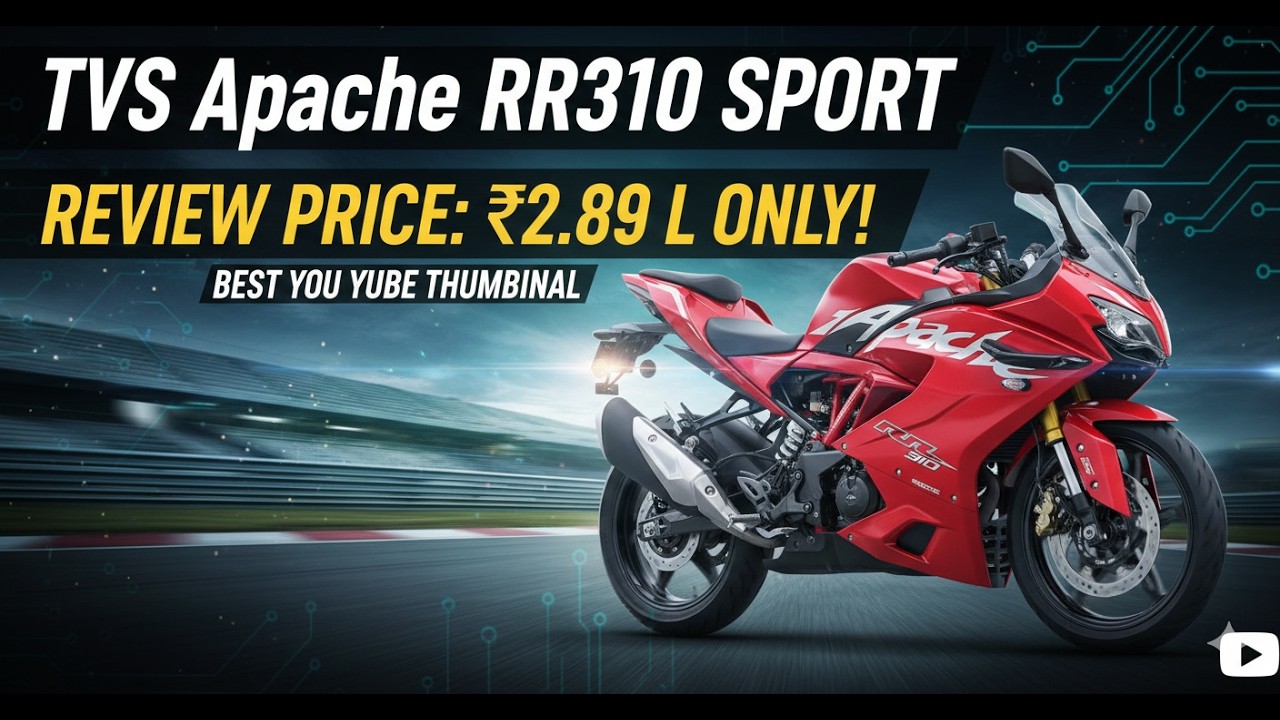 TVS Apache RR 310 - Faster With Way Too Many Gizmos