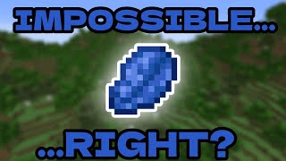 Beating Minecraft Without Sapphire