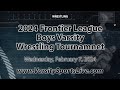 2024 Frontier League Boys Varsity Wrestling Tournament (Wrestling) 2/7/24