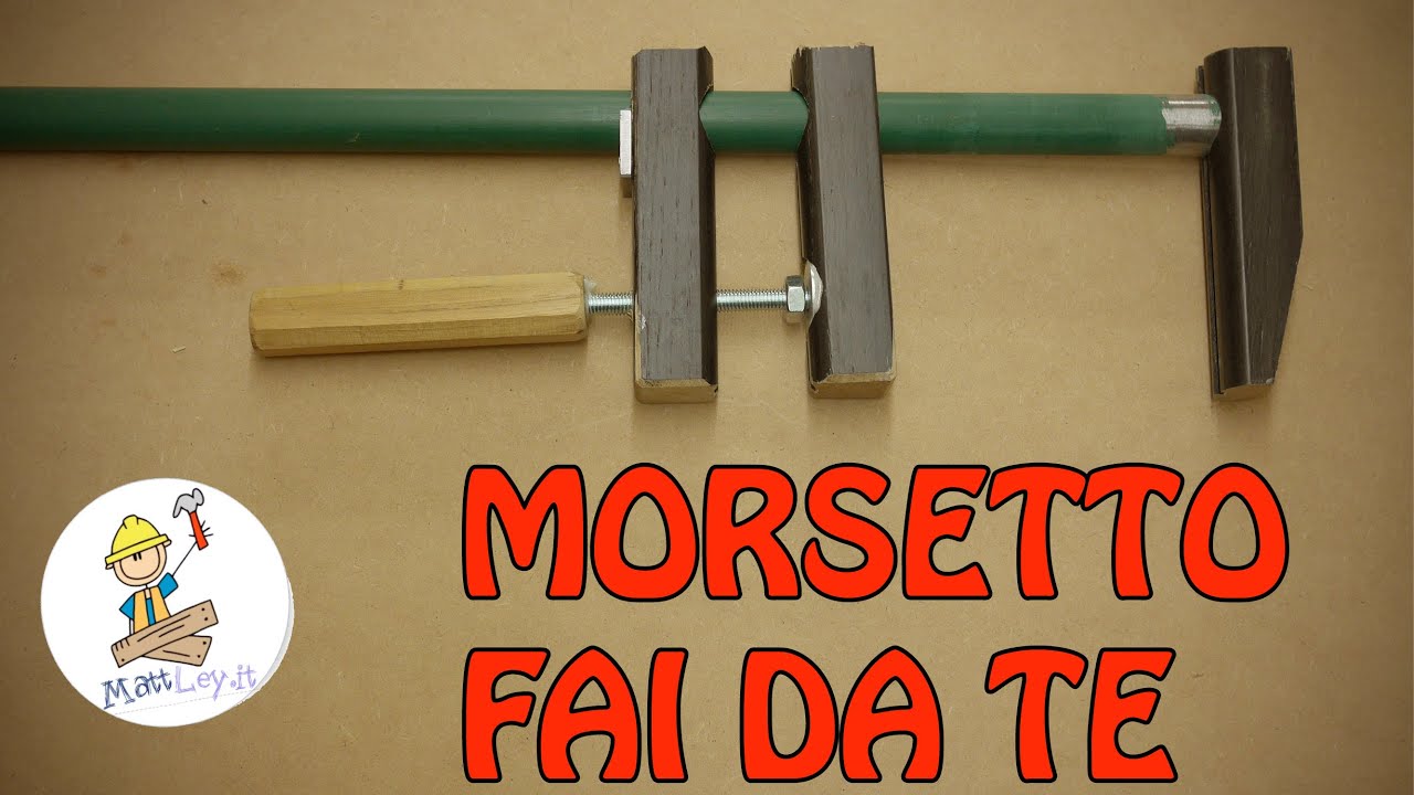How to made bar/pipe clamp youtube Bancone bar falegnameria