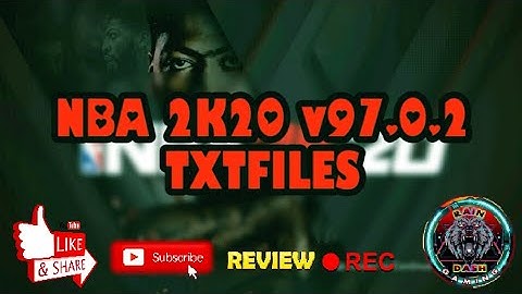 NBA 2K20 V97.0.2 TXTFILES