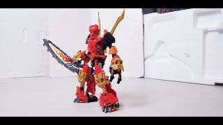 Lego Bionicle MOC: Legacy Tahu || (  Channel  Update)