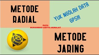 Tutorial Pengolahan Data Gps Metode Radial Dan Jaring  Geodesi Satelit Ii  Itenas Bandung
