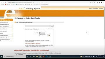e-STAMPING PRINTER NOT DEDUCTED SOLUTION