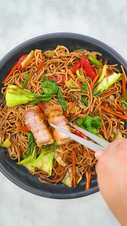 Pancit Canton  #panlasangpinoy #foodie