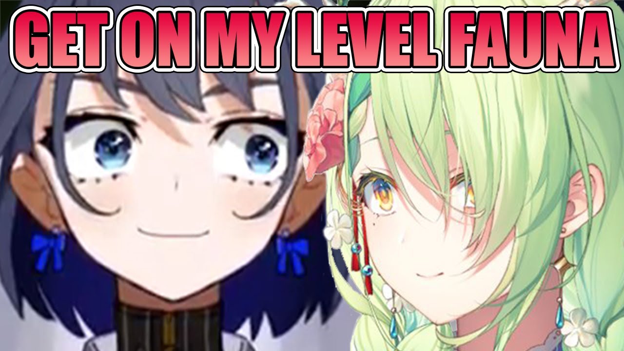 Toxic Kronii? Maid fight between Kronii and Fauna