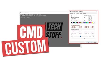 How to Customize Windows Command Prompt (no software)