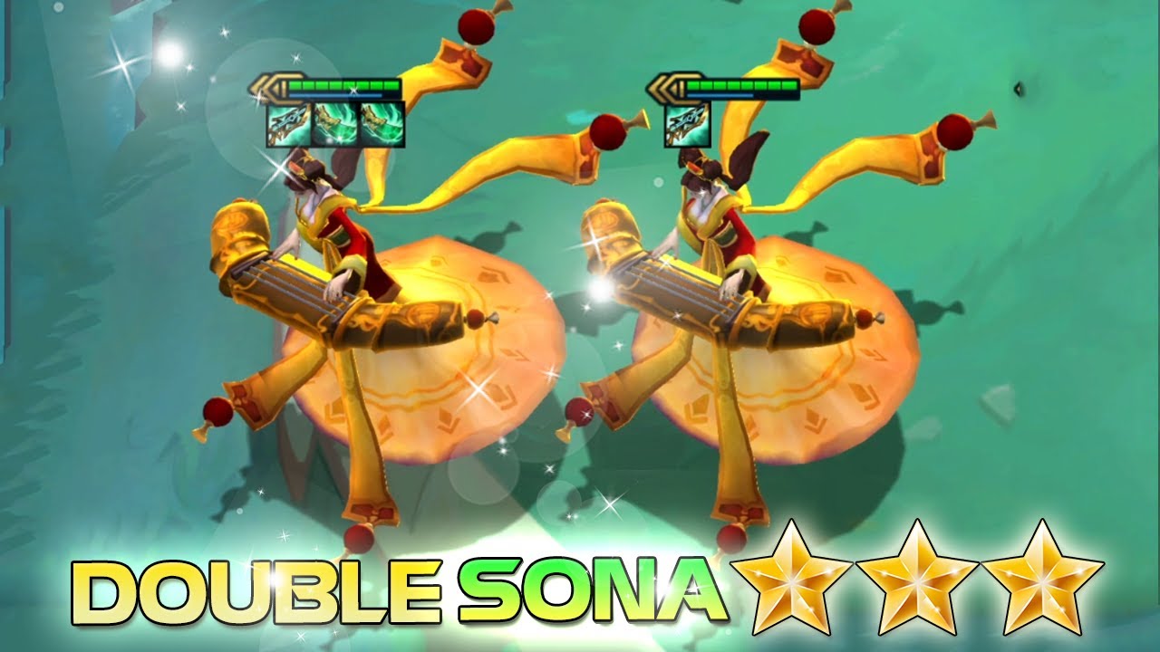 Double Sona 3 Star | TFT Set 7: Dragonlands