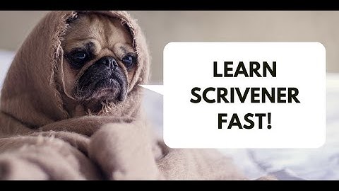 Learn Scrivener Fast
